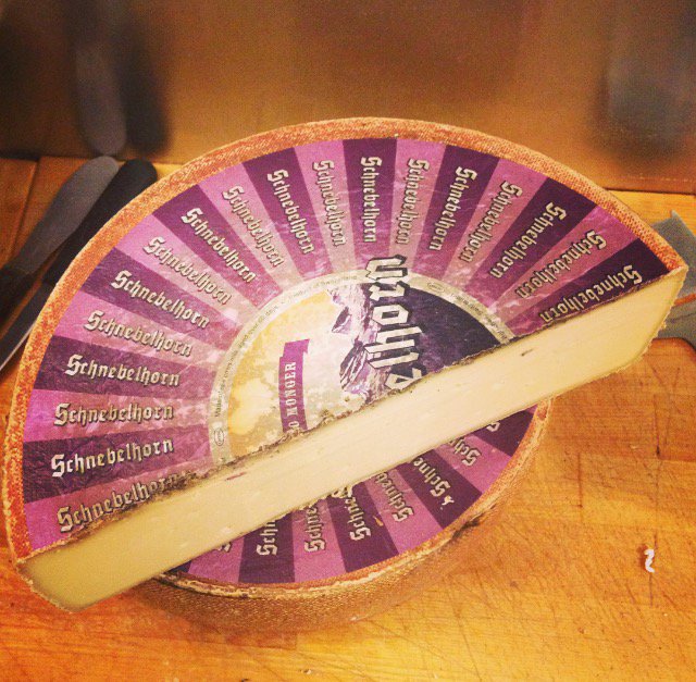 ShopLittleVine's tweet photo. When in doubt there is always cheese. #Schnebelhorn cows milk from Switzerland... how we love you. #cheese #sanfransisco #NorthBeach #swiss https://t.co/ByjyiaTV8H