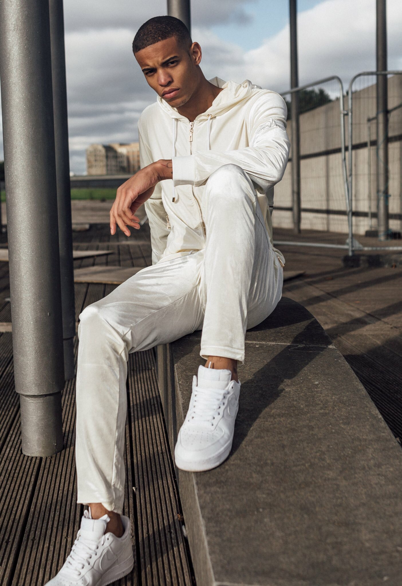 el velvet tracksuit