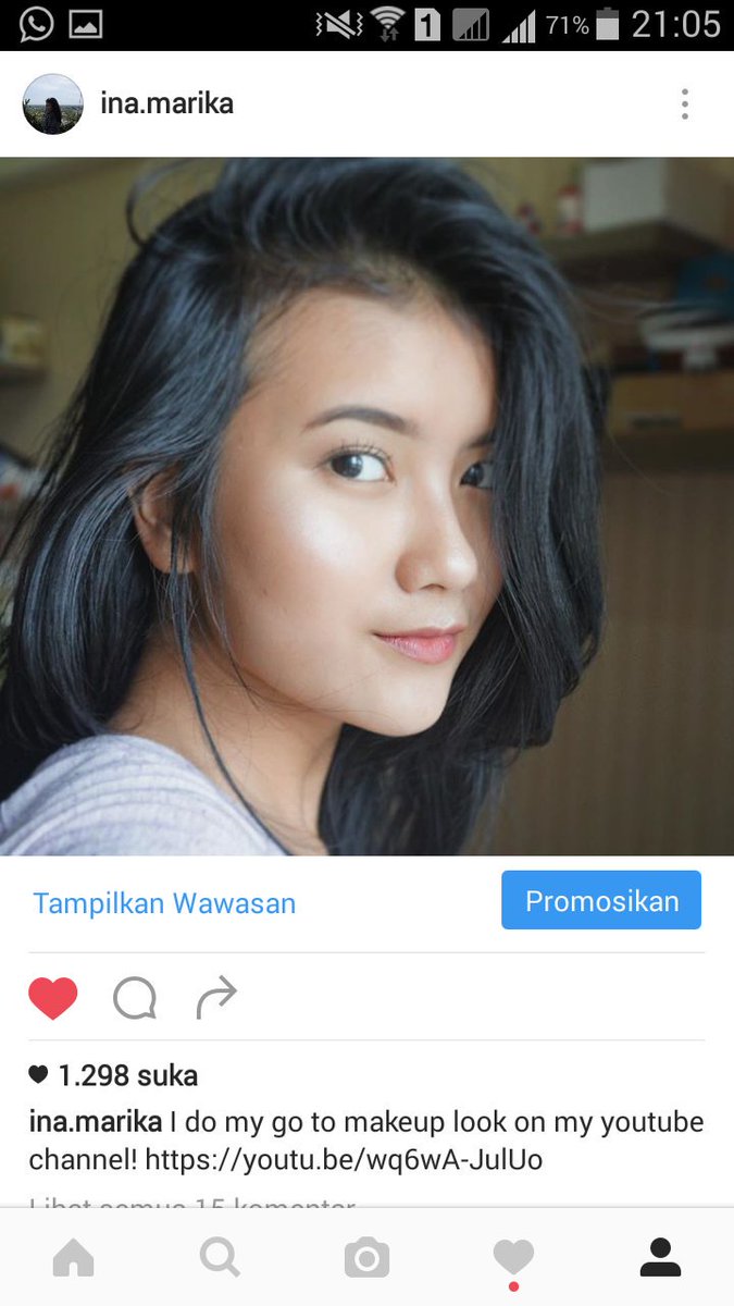 Cek bio instagram artis muda berbakat ina.marika ..follow guyss..line : inalicial lagi ada open endors penawaran terbatas  #inamarika