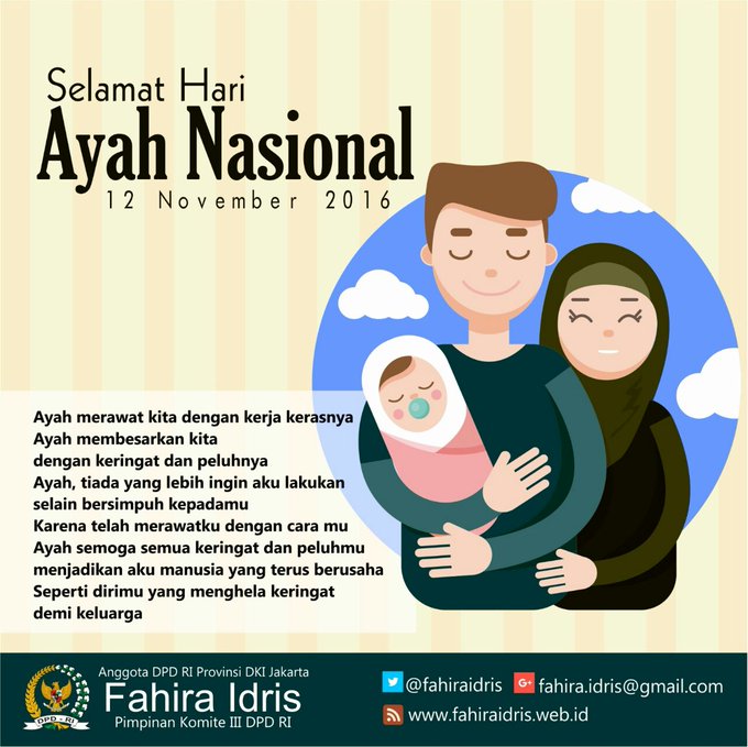 LOMBA FOTO BERSAMA AYAH  di Hari  Ayah  Nasional  by 