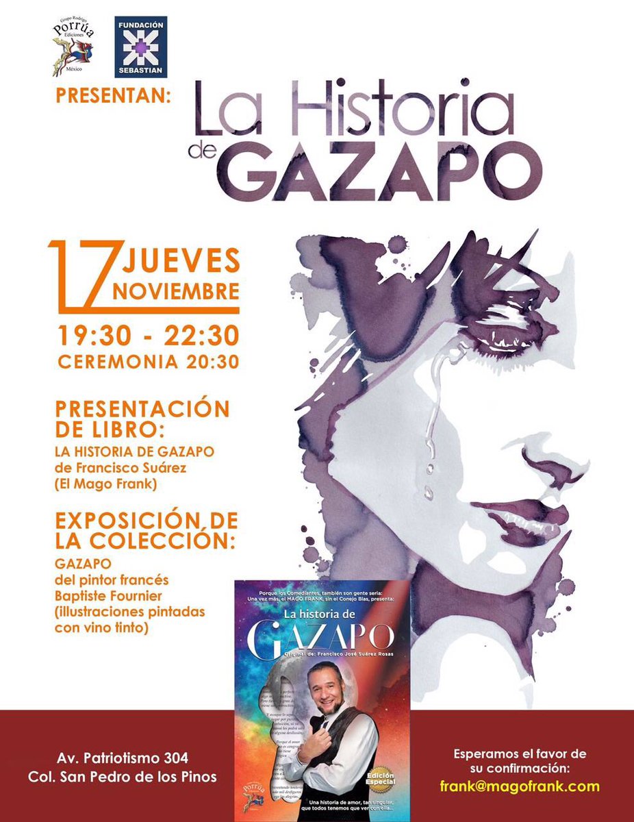 FranciscoRubio_'s tweet photo. Imperdible la unión del amor, la pintura y el vino, Estos dos artistas @magofrankmexico @batidesign jueves 17 no falte nadie! 🍷❤️🎨🐰📖 https://t.co/8TESEhAlj4