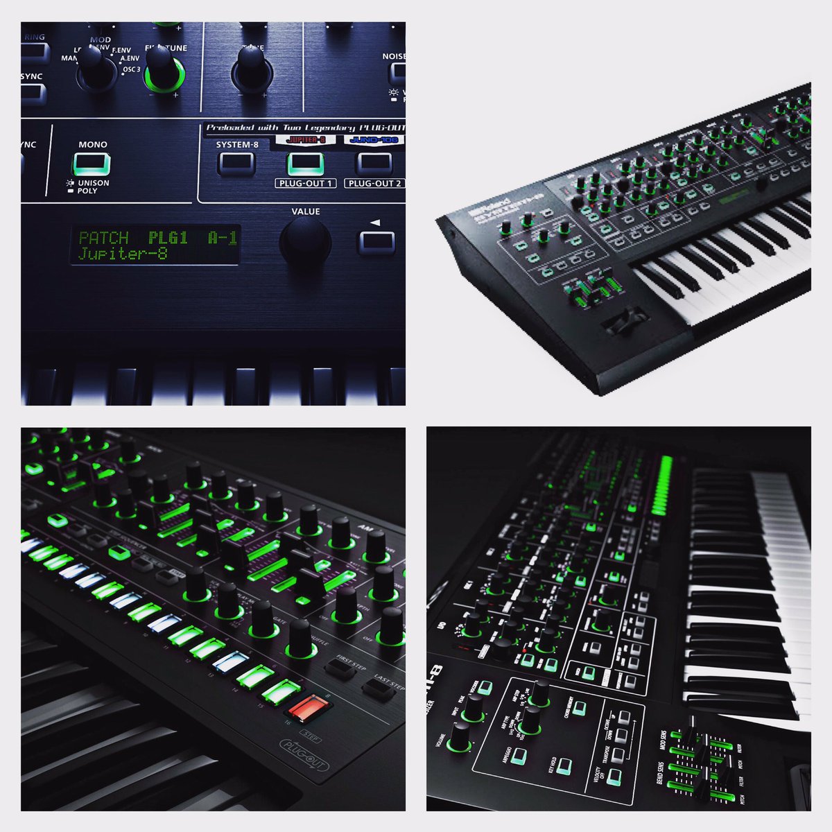 Finally get to spend some quality time with my new baby! Thanks <a href="/RolandMusicSA/">Roland SA</a> @RolandCE <a href="/Roland_US/">@Roland_US</a> - #system8 #synth