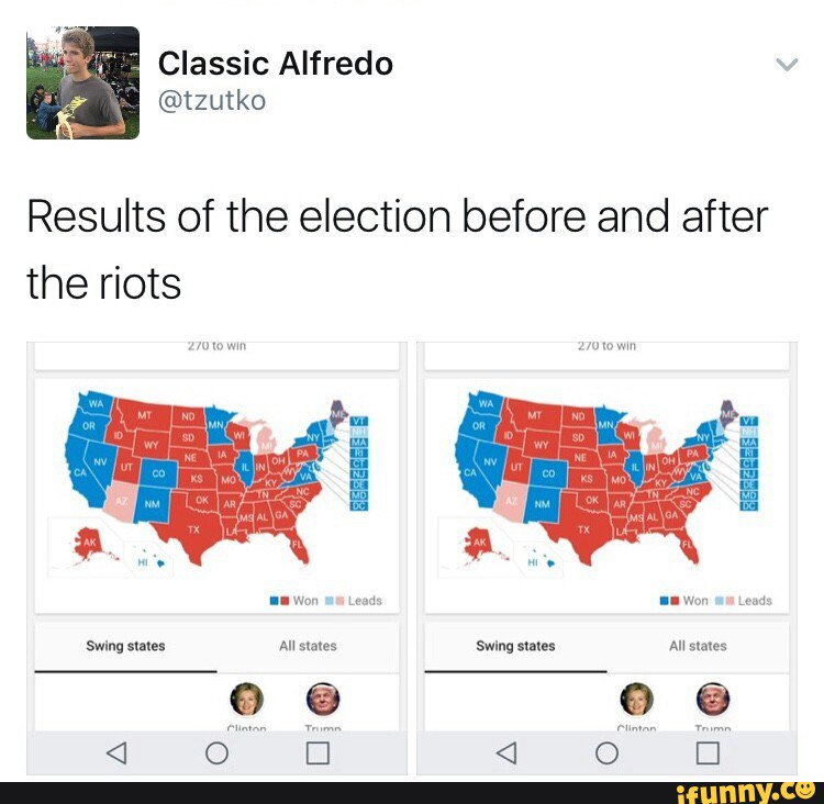 fieldmiles's tweet photo. #election2016 #whoag 
https://t.co/lk7Bm7FpBq
#iFunny https://t.co/X9PQodpJO0