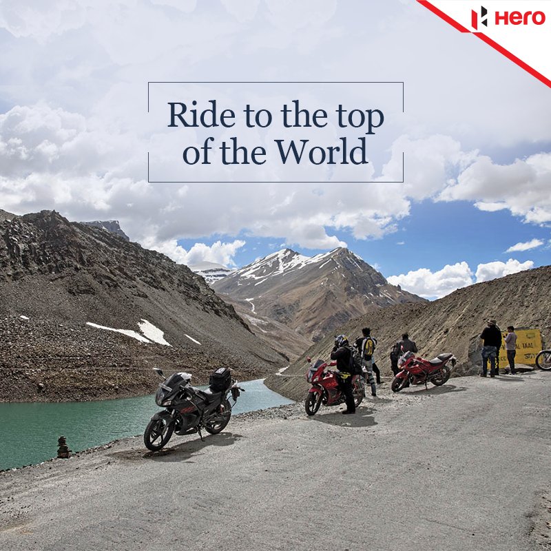 HeroMotoCorp's tweet image. Merely riding isn’t part of the #BikerCode. Isn’t it? #BikerQuotes