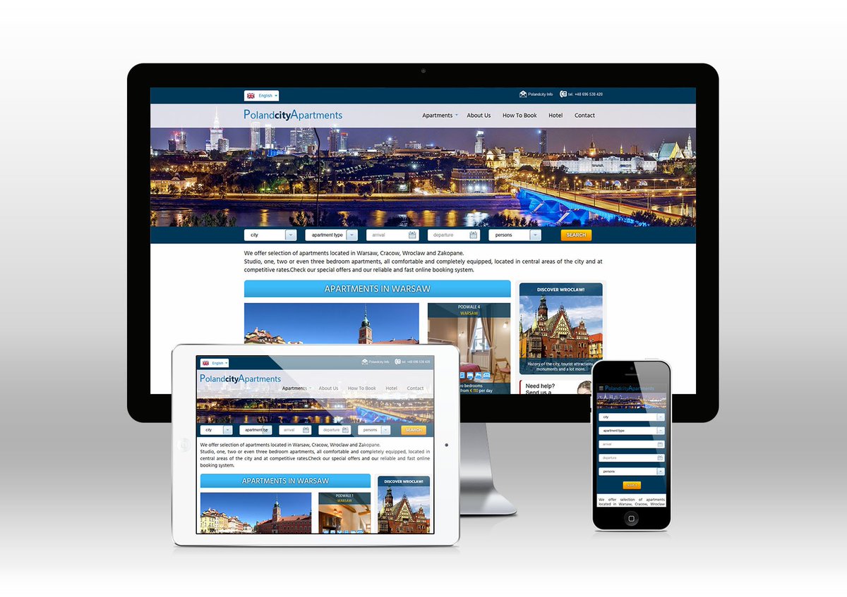 YODA_studio's tweet photo. Una delle ultime realizzazione: Poland City Apartments
https://t.co/urzhRZkmMq
#proprietaryCMS #onlinepayment #seo #responsivedesign https://t.co/shOOfiZmZv