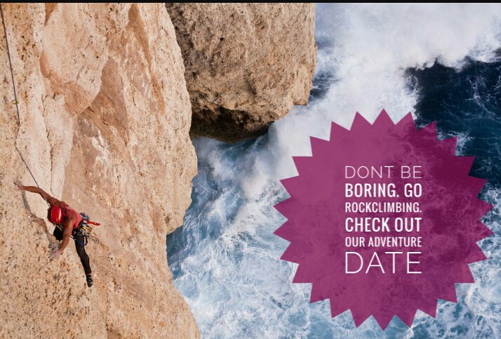 SecondDreamDate's tweet photo. There is nothing worst than a boring date. A date should not only be a dinner. Check out our Adventure Date Package https://t.co/vX5WOzLxsw