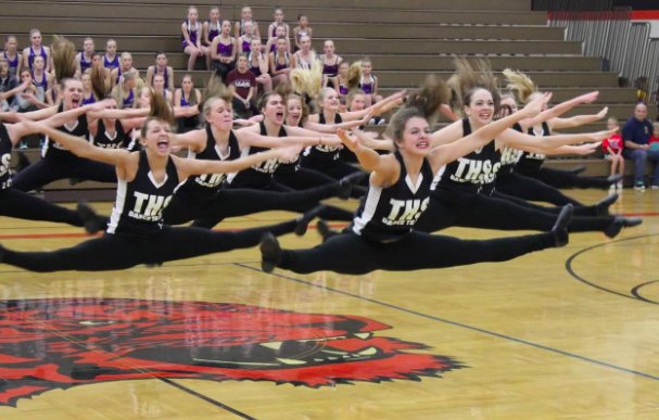 SCTechDTBooster's tweet photo. We'll be flying high at the @AHSDT_ dance show tomorrow! See you @isd742 Apollo #stcloudTECH #Tigerettes #danceteam good luck to all dancers https://t.co/gRgD77MEb0