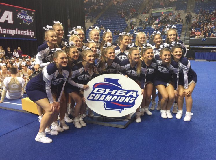 hotshotsfto's tweet photo. Proud trainers of this AMAZING team!! Way to go Gordon Lee High!!!🏆🏆🏆#statechamps #hotshotsfto https://t.co/CaBBTr2OYt