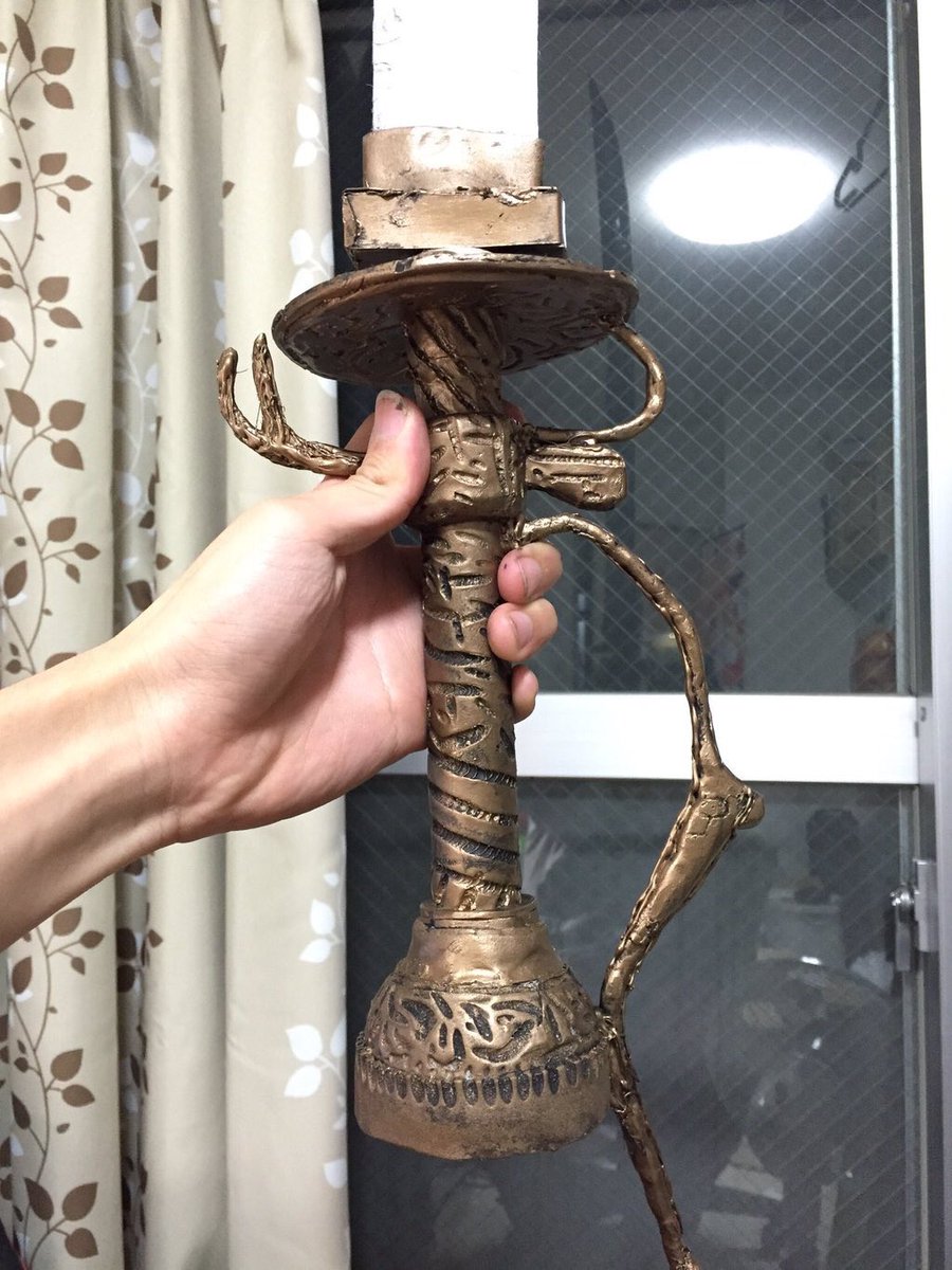 chirunoid's tweet photo. どうも✋(   ͡° ͜ʖ ͡° )
ひあるそん と申します
造形、スチームパンク、DIYが好きでちょこちょこ色々作ってます
作ったものは #ひあるそんcraft のタグにまとめてあります
ダークソウル、Bloodborne、amazarashiが大好物。与えると喜びます。 https://t.co/lBaUKMx9AP
