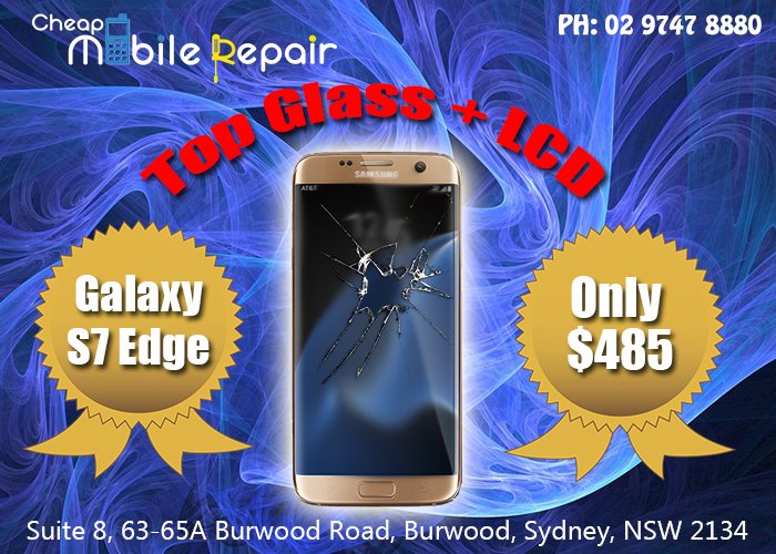 cheapmobileau's tweet photo. Affected to your #Samsung #GalaxyS7Edge. Go to Cheap Mobile Repair in @Sydney that repairs the screen and fixes the parts that are necessary https://t.co/yK5tkj8t0o