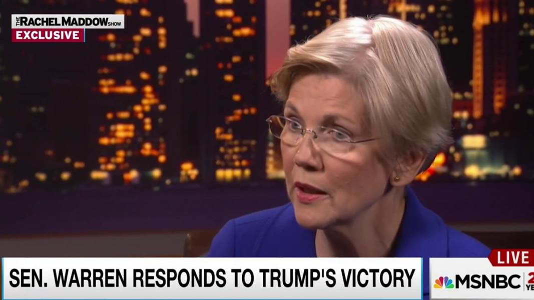 MSNOWNews's tweet image. Senator Warren: 'Get out there and volunteer' on.msnbc.com/2fVTF9W