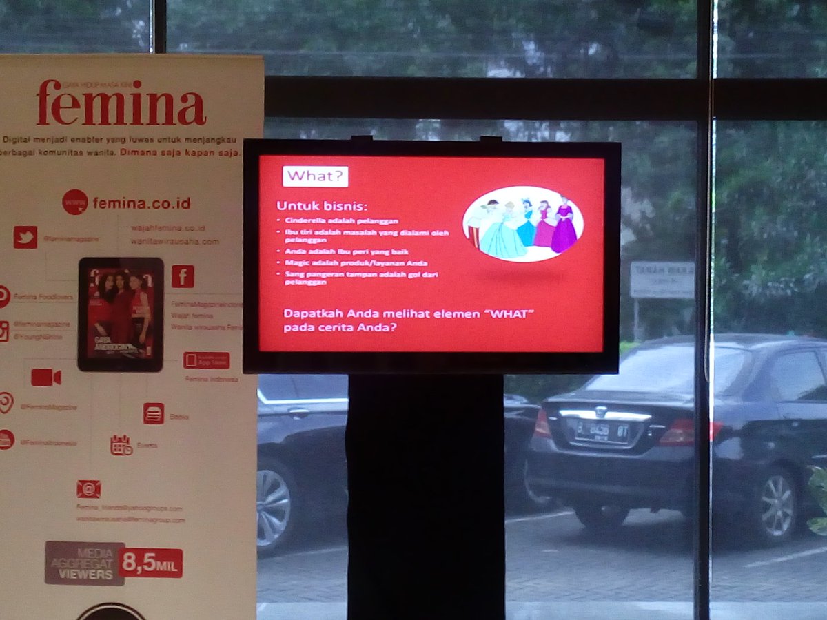 Meski how lbh penting kita tetap hrs tahu: what,where,when,how agar bisa membuat story dgn baik. #wanwir #DBSBank