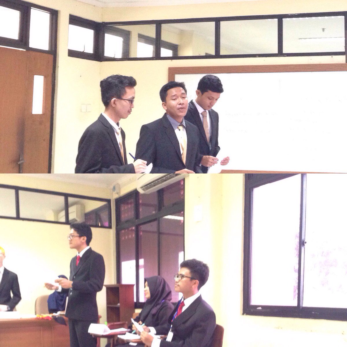uinlawfair's tweet photo. Hari ke 2 UIN LAW FAIR 2016, dari kompetisi debat hukum dari Team Malik bin An-Nas vs Team Asyauqani mulai memasuki babak penyisihan. https://t.co/4hVtppicdw