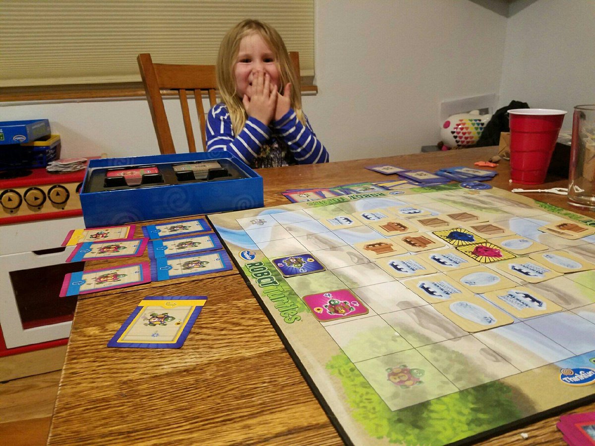 PrincipalBaltes's tweet photo. #Robot turtles #coding game #wyoedchat #code.org #WyAdvancEd #preschool https://t.co/GnZ6g07nKn