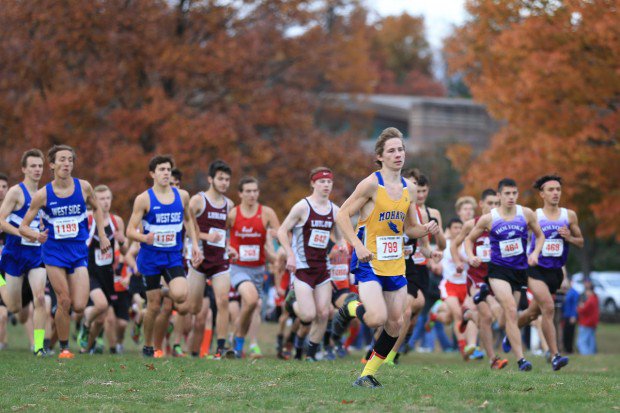 MassLiveHS's tweet photo. Western Mass. Boys Cross Country Championships preview: Many teams vying for title in D-I, Mount Greylock leads D-II https://t.co/oVtMcqkDOH https://t.co/j1B6gQAP1V