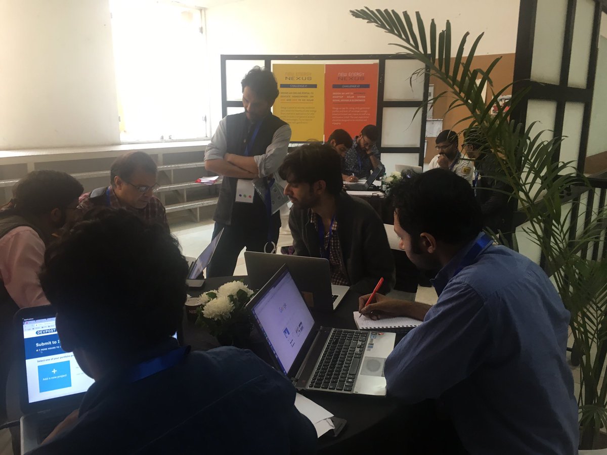 NewEnergyNexus's tweet photo. 10 Teams hacking away today at the India Solar Hackathon! #hacksolar @Enphase @ADBClimate @Cal_CEF @JoinPowerhouse https://t.co/cTACRT6ZOJ