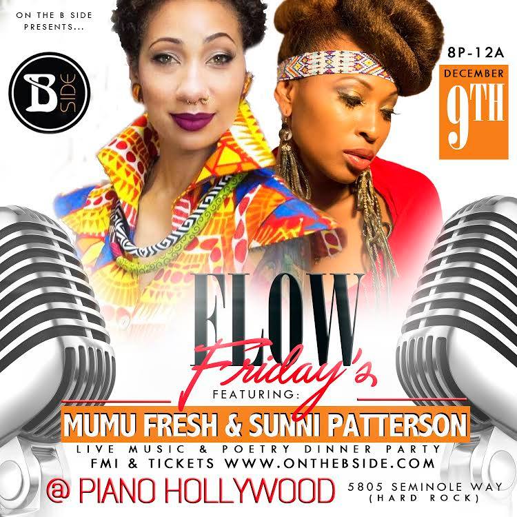 allenpaulmusic's tweet photo. #SouthFlorida No #FlowFridaysFL tonight, so now's your chance to get your tix for Dec 9th's amazing show. @TeamMumuFresh @SUNNIPATTERSON https://t.co/7suHfLEtqZ