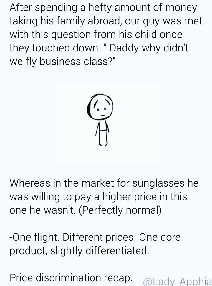 InotaCheta's tweet image. Our guy is back!
Refresher before we get into the real.
My primary school called it &apos;tuitionS&apos;. And yours? Lol
#EconomicsForDummies
#Recap