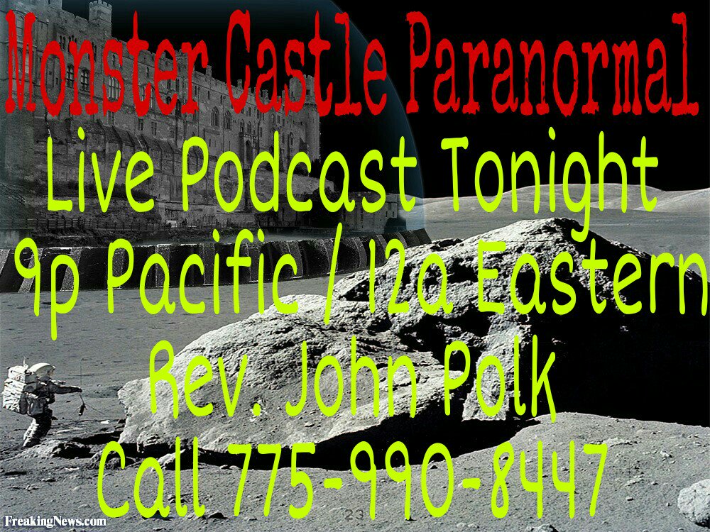 humantribe's tweet photo. Live Podcast Tonight on MCPR
Rev. John Polk
9p Pacific / 12a Eastern
Call 775-990-8447
#47talk
#dmtalk
#MCtalk
#paranormal https://t.co/QrzvE0uwkI