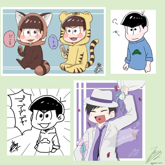 もう冬だからおそ松さんクラスタと繋がりたいのtwitterイラスト検索結果