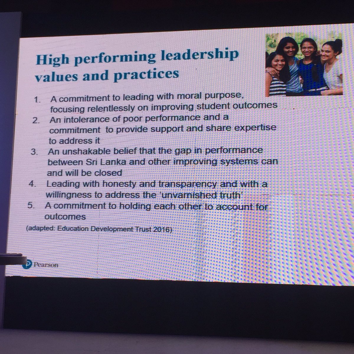 KinashInAus's tweet photo. #TISSL #SriLanka High performing leadership values and practices https://t.co/XWcJ0aQvOZ