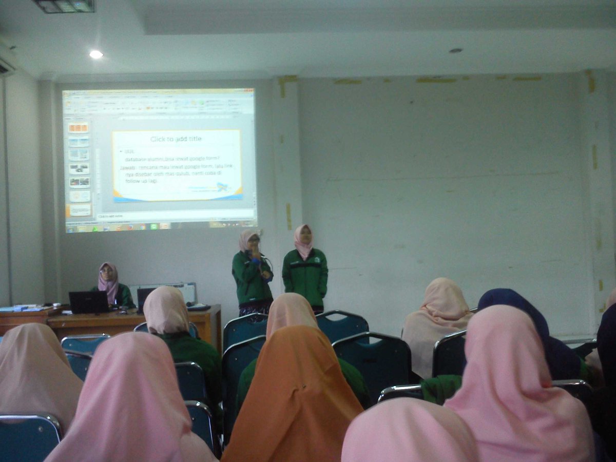 [SEDANG BERLANGSUNG]
Pemaparan LPJ AT oleh dept. Humas