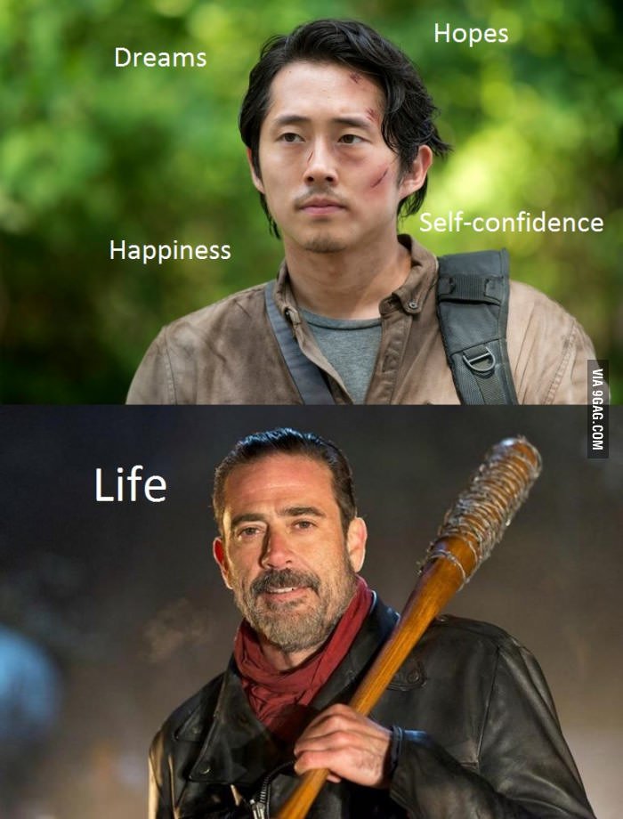 Life is quite an eye opener.  #TheWalkingDead 
9gag.com/gag/ao210Dg?re…