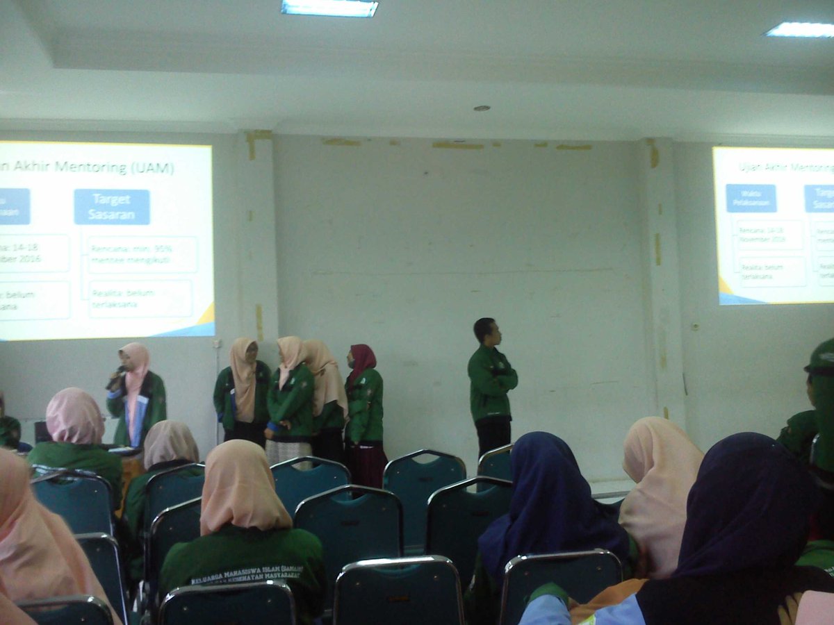 [SEDANG BERLANGSUNG]
Pemaparan LPJ AT oleh dept. Mentoring