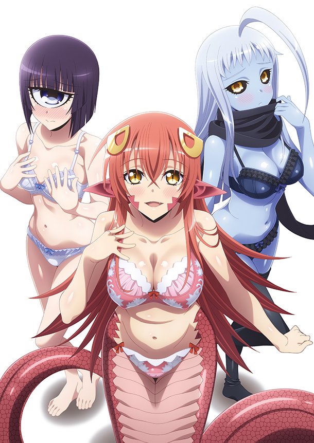 Daily life with a monster anime