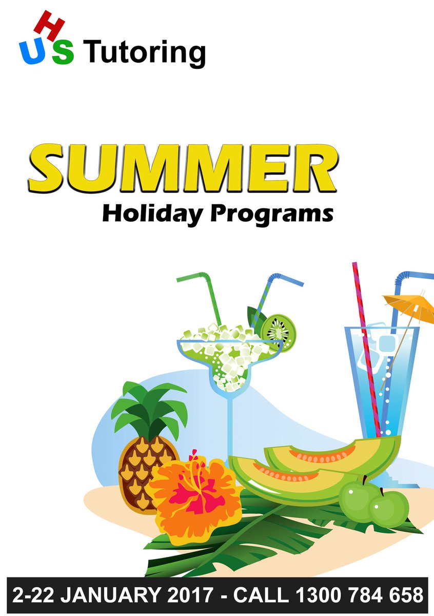 Get your child ahead of school this summer witth our holiday programs. Limited spots. Book now 1300784658
#PrimarySchool  #HSC #PrivateTutor
