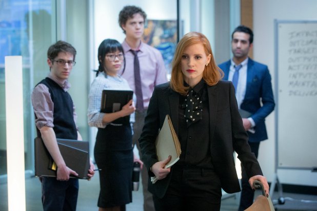 TheWrap's tweet photo. .@MissSloaneMovie Review: Jessica Chastain’s Complicated Lobbyist Feels Cable-Ready #AFI2016 https://t.co/4YWRdMTJHJ https://t.co/JWJOKikKAG