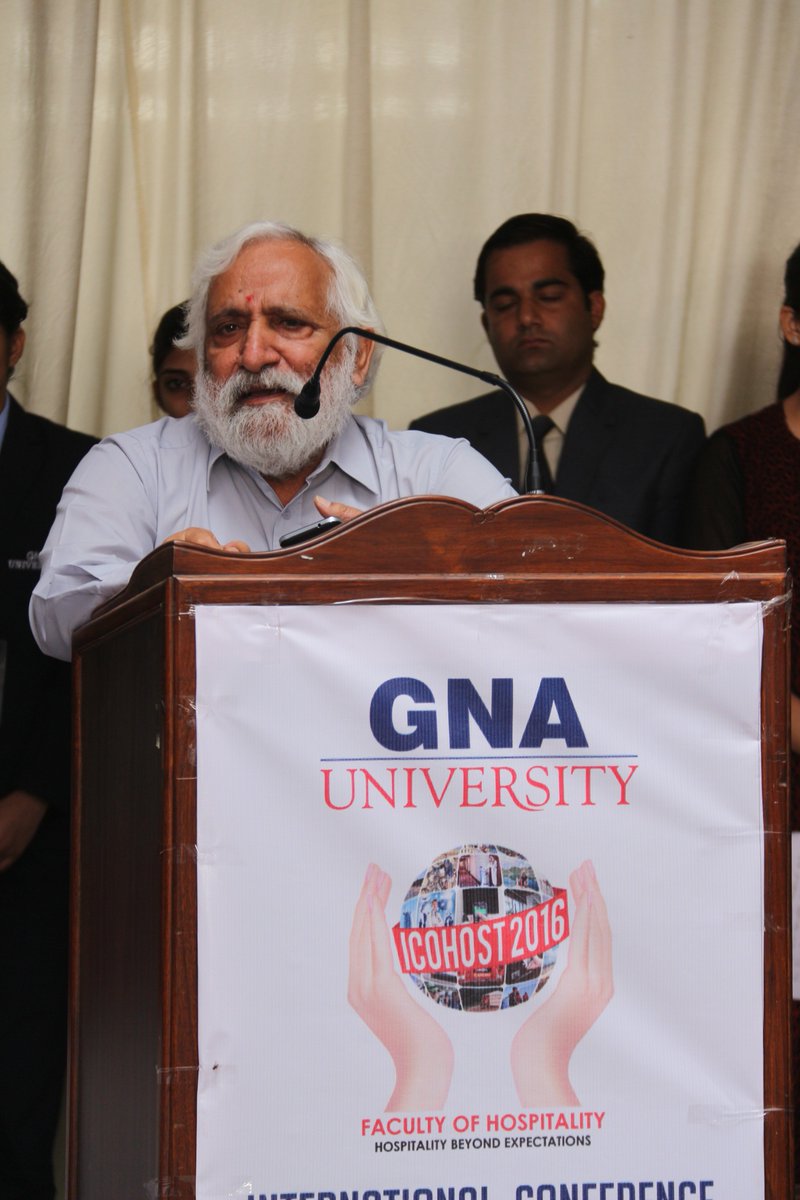 GnaUniversity's tweet photo. Glimpses from the commencement of #ICOHOST 2016 at #GNAUniversity

---
Faculty of #Hospitality #progresswithGU #Phagwara https://t.co/p0QVNlAb9b