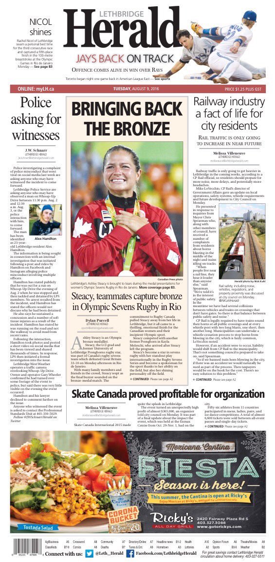 Goodbye, <a href="/Leth_Herald/">Lethbridge Herald</a>
It was a great run. Thanks for the memories.