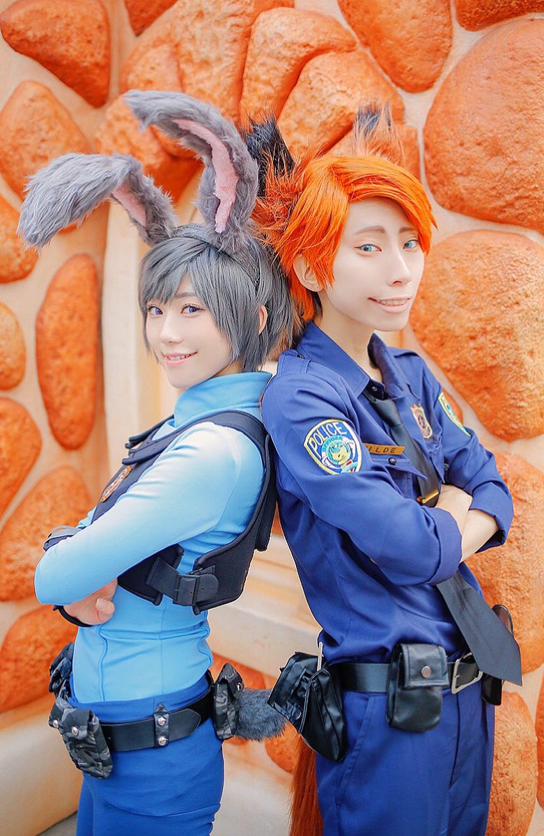 ズートピア ニック 警官服 コスプレ - コスプレ