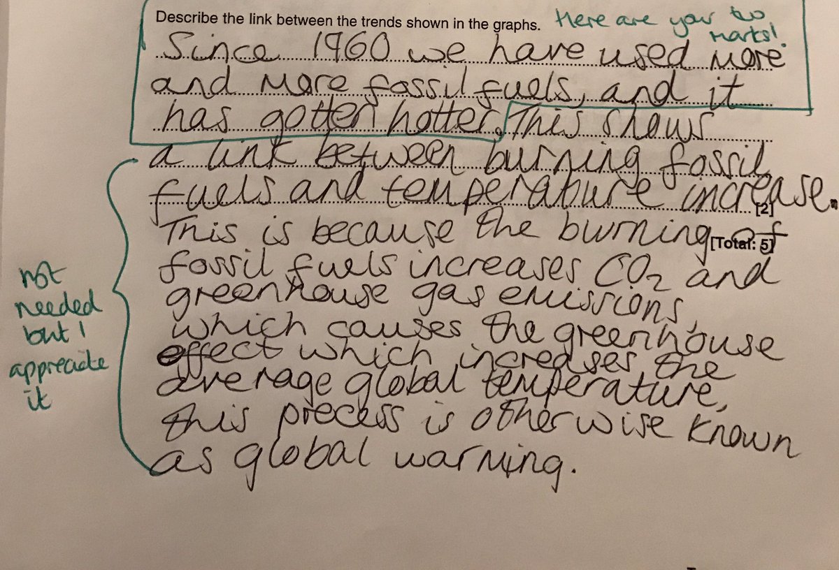 Megsdimbylow's tweet photo. When kids write far too much 😳😳 #BetterThanNotWritingAnything #TeacherProblems https://t.co/Aa8CsuJl3s