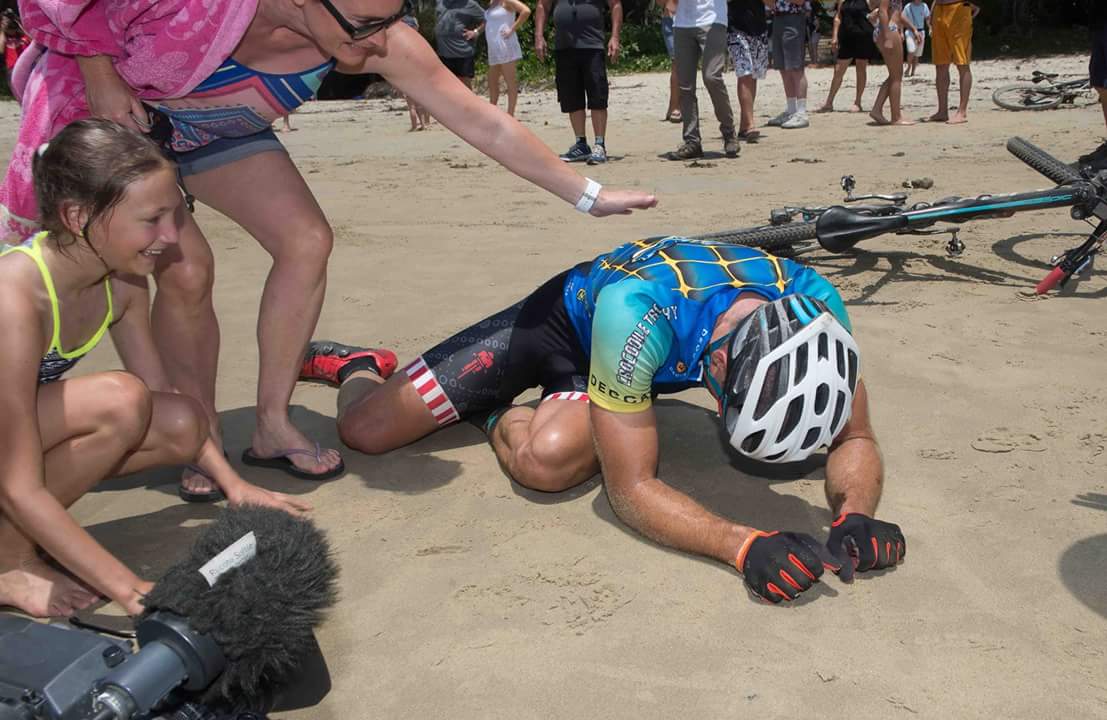 We just interviewed Dan Beresford who raised $5.5k for charity racing <a href="/croctrophyoz/">Crocodile Trophy</a> - Want to support the cause? facebook.com/crocforkids