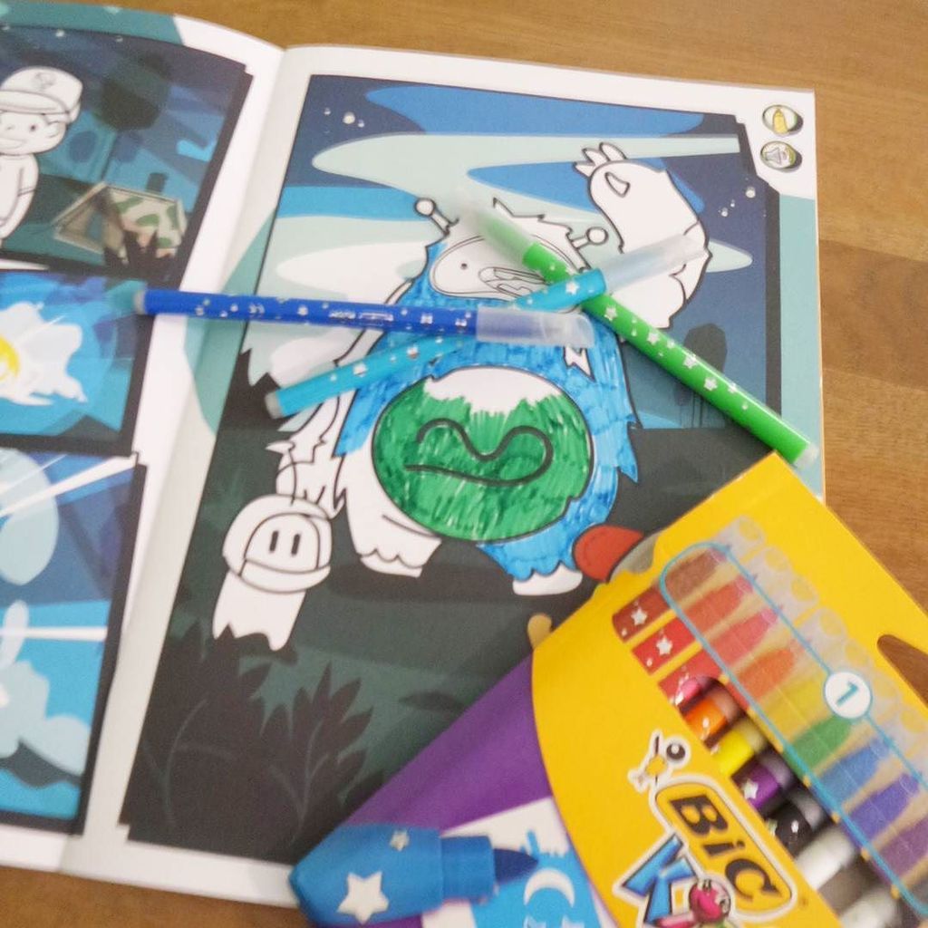 Suggesties's tweet photo. Achter de schermen: Vroeg in de ochtend wordt er al druk gekleurd. #bic #drawybook #interactief #creatief #kleuren … https://t.co/3Cd6MfTqq0