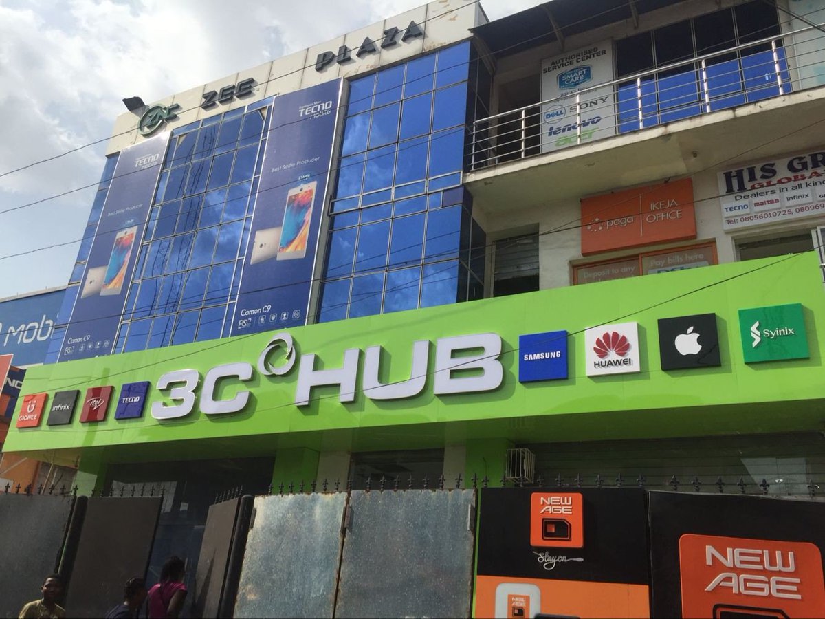 tecno office in computer village