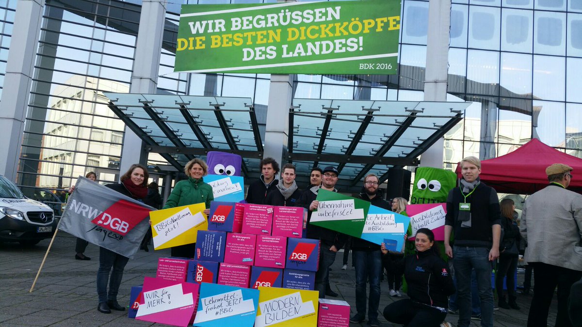 Ausbildung besser machen, liebe Delegiertenkonferenz der Grünen! #ausbildungbessermachen #bdk16 #modernbilden #dgbjugend