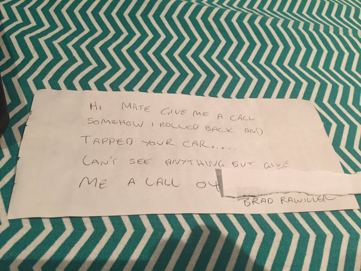 LukeDSheehan's tweet photo. All good @rawiller no harm done! Good form leaving your details #noteveryonedoes https://t.co/NysZA5IDzl