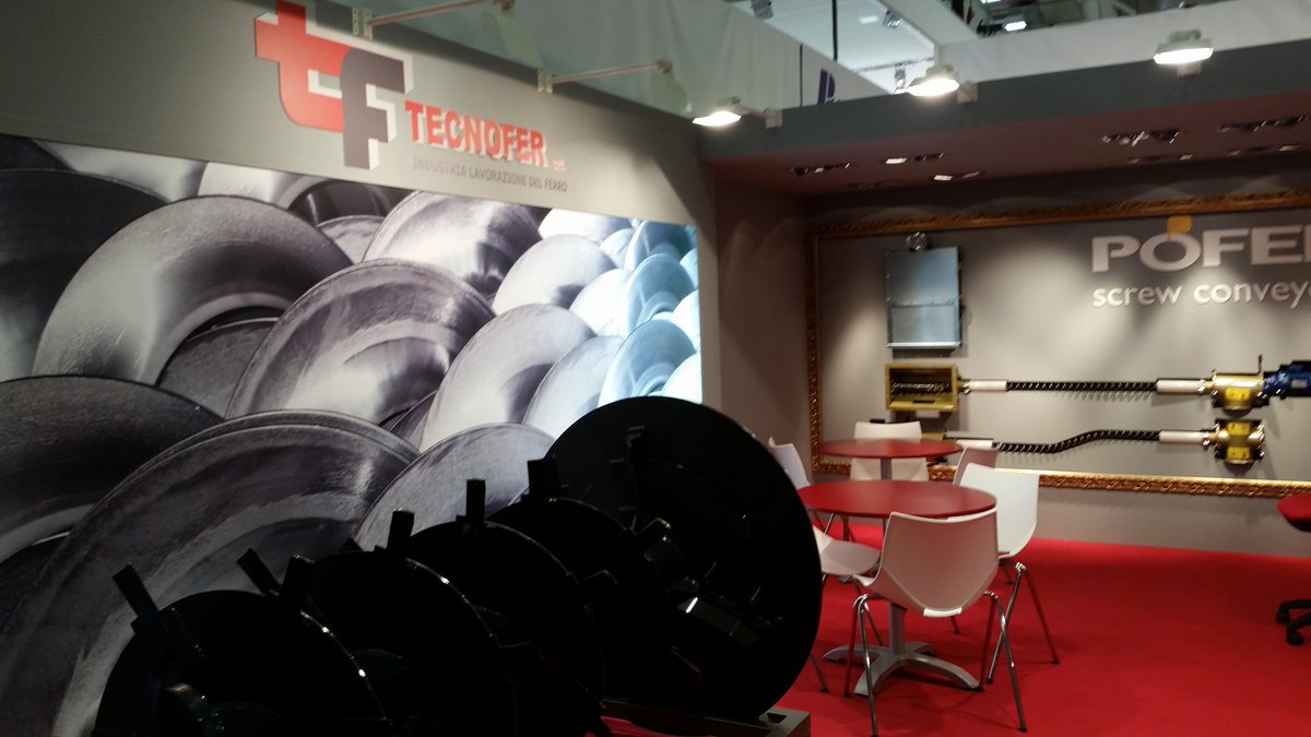 POFERSRL's tweet image. #POFER #TECNOFER @EimaInt #eima2016 @BolognaFiere #bologna hall 18 stand C30 #screwconveyors