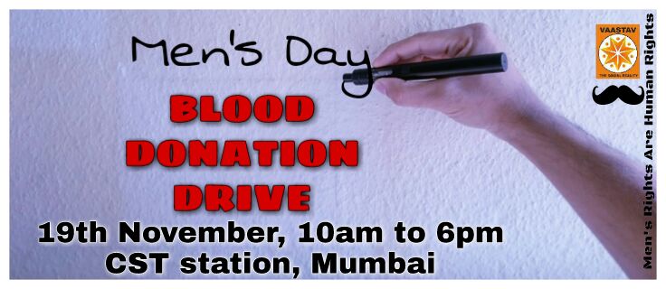 #MensDay #BloodDonation #Mumbai #CST #MensDay19Nov
Camp By #JJHospital
with <a href="/vaastavngo/">Vaastav Foundation</a>
#DonateBlood #DonateLife