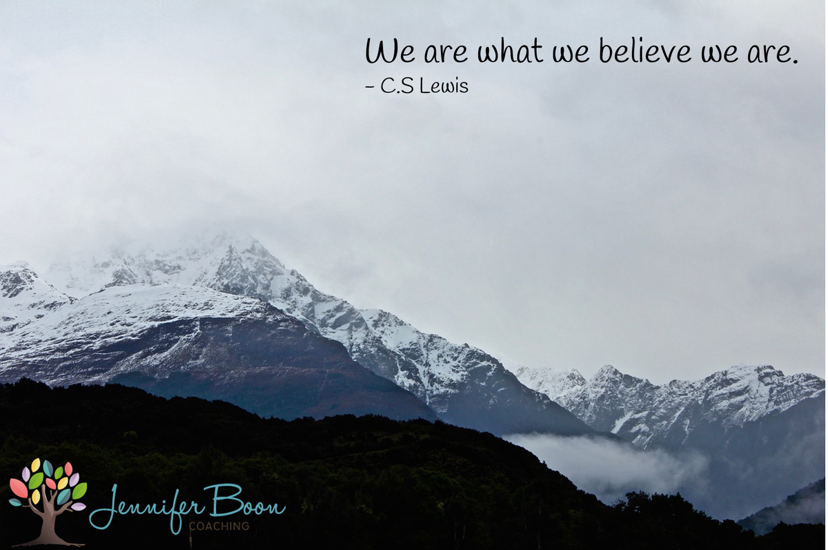 Our belief in ourselves is key to how we show up in the world, what do you believe about yourself? Is it helpful?