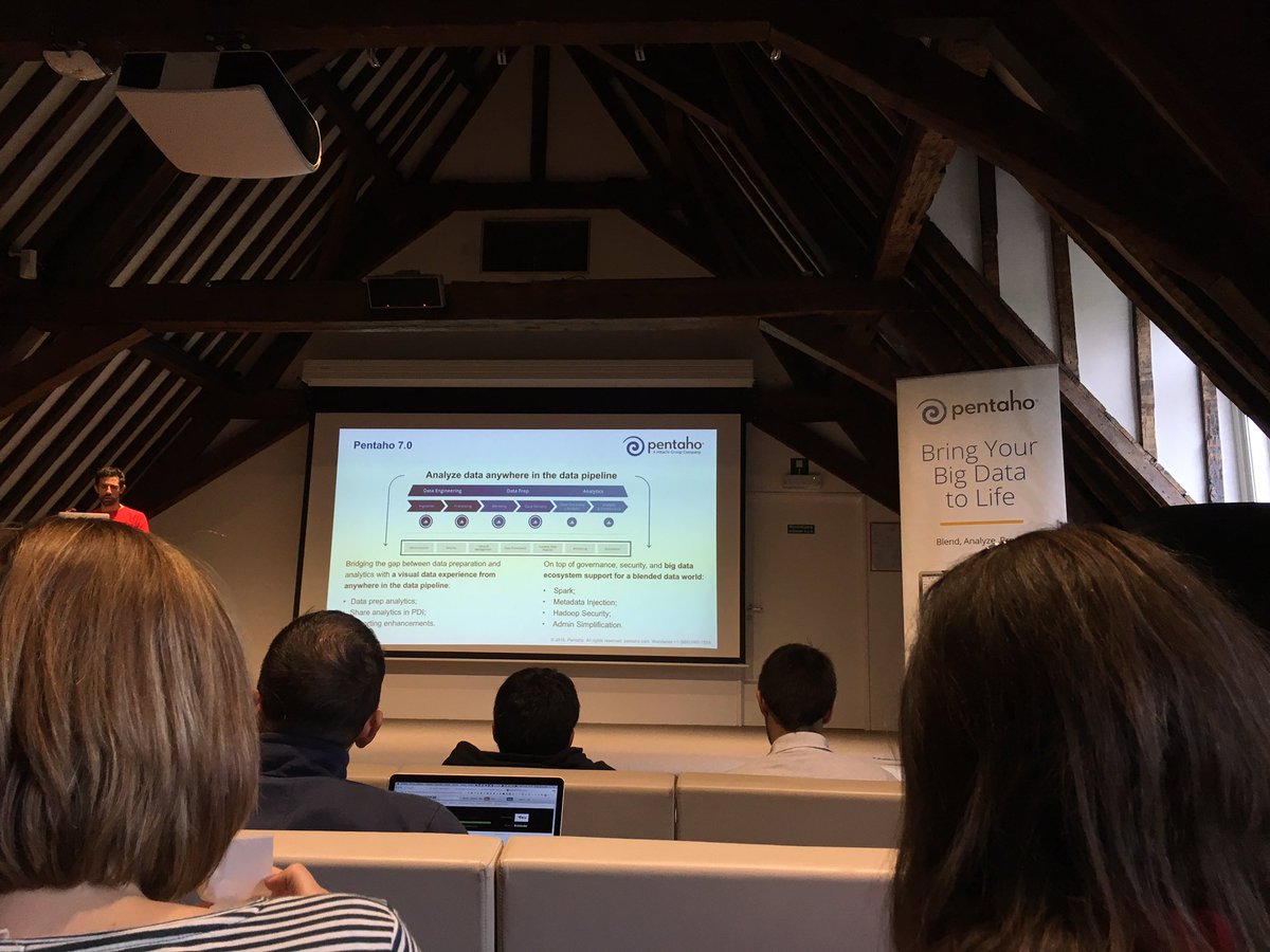 ubiquisBI's tweet image. #Pentaho 7.0 is here!!! What a great Pentaho Community Meeting this is turning out to be!! #pcm16