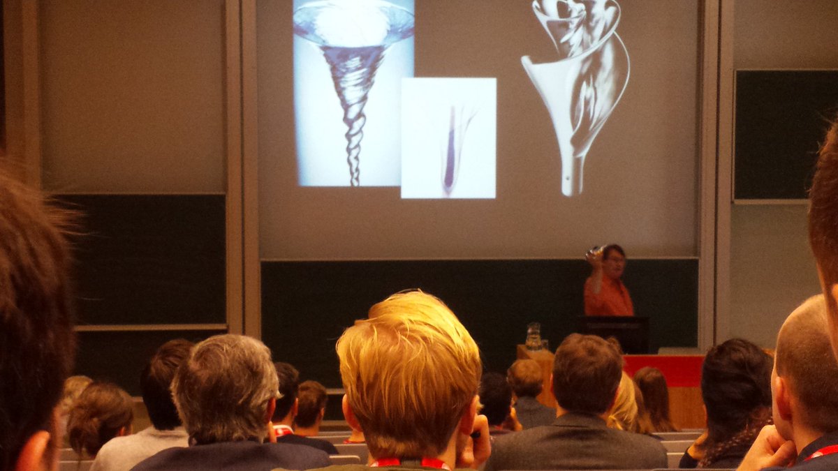 phi360's tweet photo. Jay Harman presenting his biomimetic PAX propeller at Global Biomimicry Conference in Utrecht #GBC2016 #biomimicry https://t.co/doqpGC2oGA