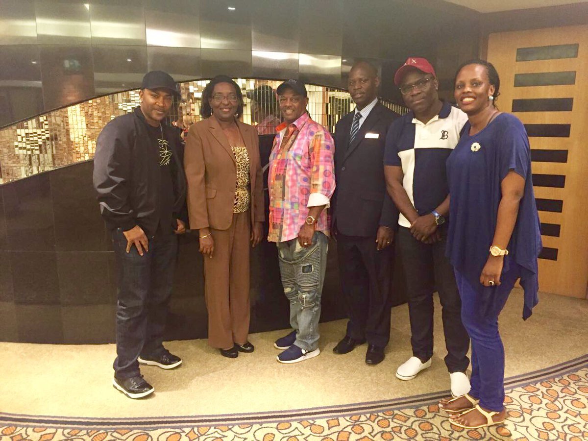 kampalaserena's tweet photo. We are honored to have @KoolntheGngLIVE staying with us! and look forward to a thrilling performance this evening! https://t.co/k4KVoT7QaU