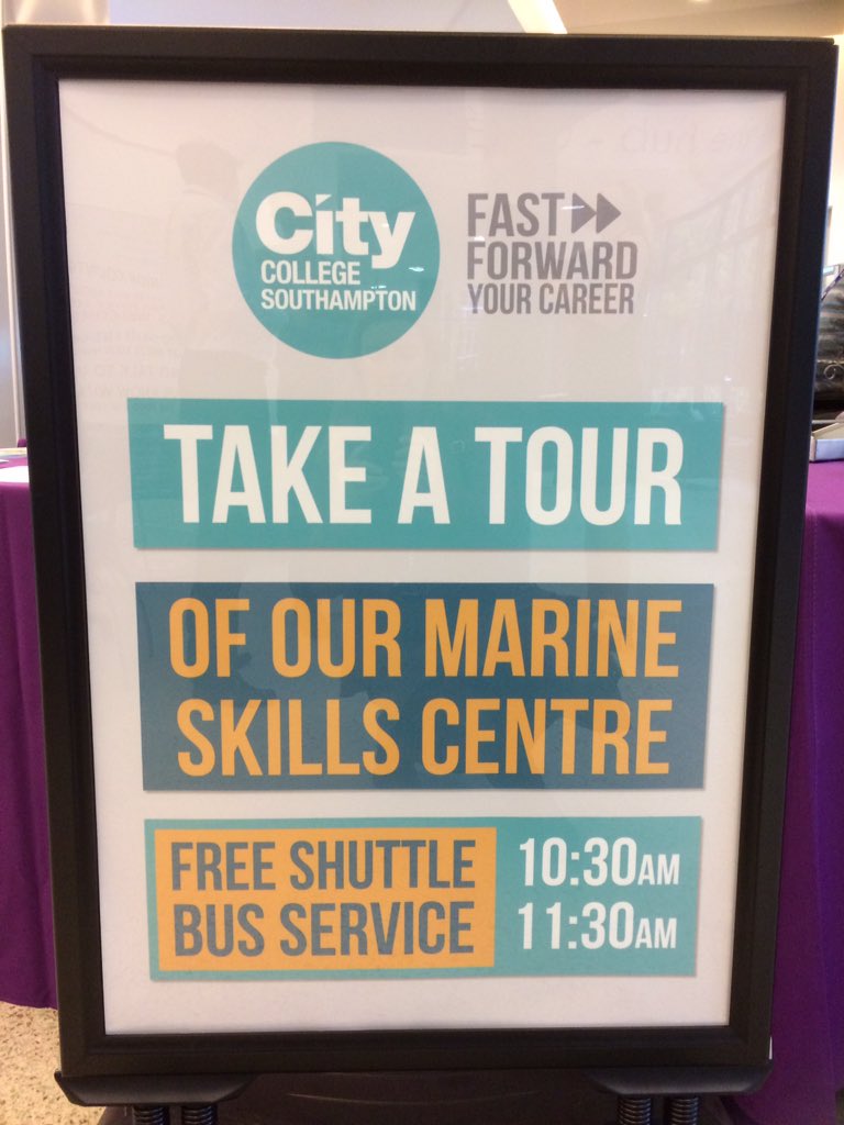 city_college's tweet photo. Running tours of our specialist Marine Skills Centre at today's Open Event #CCSOpenEvent https://t.co/wDBOTypGkv