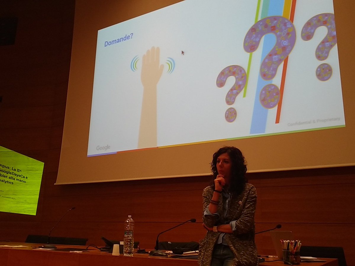 GGDcagliari's tweet photo. Prima sessione di domande su Analytics #GoogleDaysCa #GDanalytics https://t.co/5AJpotJb77