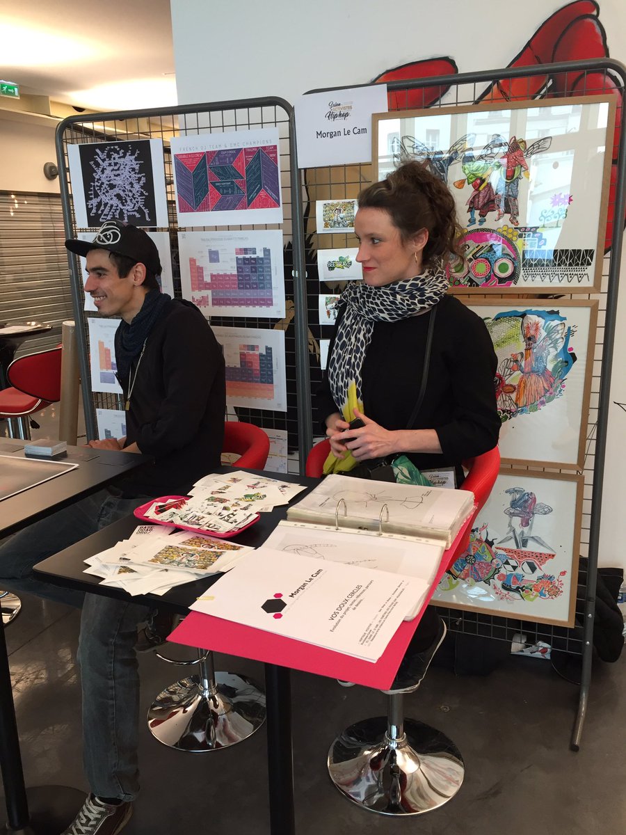 agenceesprim's tweet photo. #SAHH avec @Databastards et @Morganlecan  
#Salon 
#Hiphop https://t.co/HPMsP9LzdE