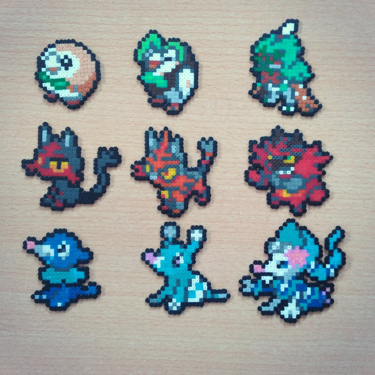 Pomatsy's tweet image. Todos los iniciales de Alola!